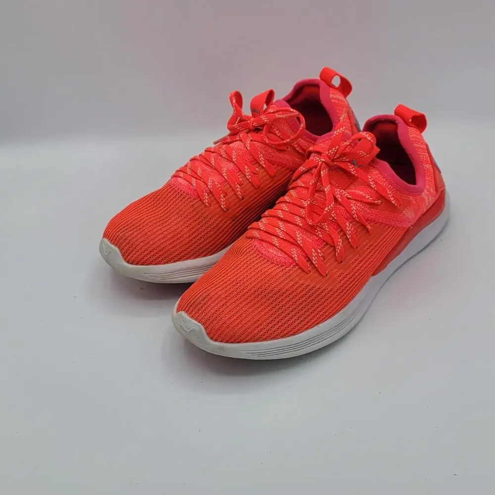 Puma Ignite Flash Evoknit pink coral women's size 6.5